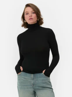 MULHER Primark Agasalhos Inverno|Tops E T-Shirts^Top Manga Comprida Gola Alta Rita Ora