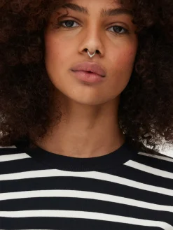 MULHER Primark Tops E T-Shirts^Top Manga Comprida Gola Redonda