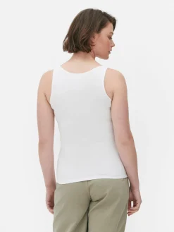 MULHER Primark Tops E T-Shirts^Top S/ Mangas Clássico Algodão