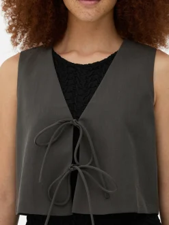 MULHER Primark Tops E T-Shirts^Top S/ Mangas Com Nó à Frente