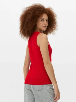 MULHER Primark Tops E T-Shirts^Top S/ Mangas Comprido Gola Redonda