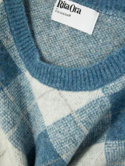 MULHER Primark Agasalhos Inverno|Camisolas E Casacos De Malha^Top S/ Mangas Conj. Coord Malha Argyle Rita Ora