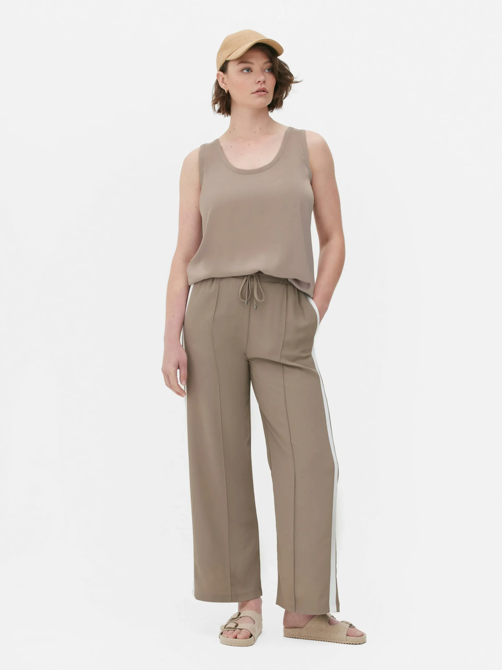 MULHER Primark Tops E T-Shirts^Top S/ Mangas Corte Folgado Básico