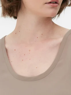 MULHER Primark Tops E T-Shirts^Top S/ Mangas Corte Folgado Básico