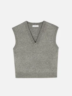 MULHER Primark Camisolas E Casacos De Malha^Top S/ Mangas Malha Decote V