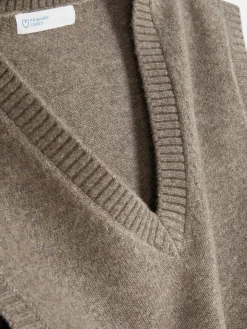 MULHER Primark Camisolas E Casacos De Malha^Top S/ Mangas Malha Decote V