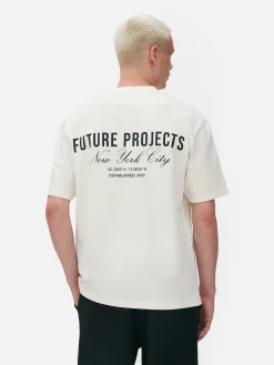 Primark Tops E T-Shirts^T-shirt Bordada Future Projects