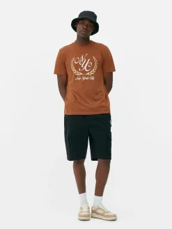 Primark Tops E T-Shirts^T-shirt Brasão Nova Iorque