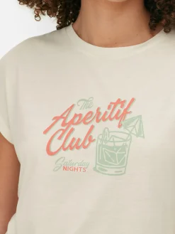 MULHER Primark Tops E T-Shirts^T-shirt Comprida Gola Redonda