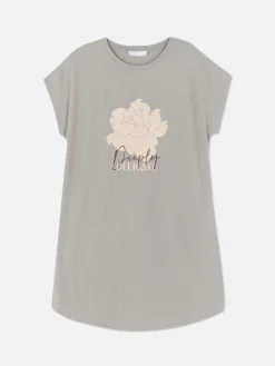 MULHER Primark Tops E T-Shirts^T-shirt Comprida Gola Redonda