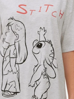 MULHER Primark Tops E T-Shirts^T-shirt Corte Grande Disney Stitch