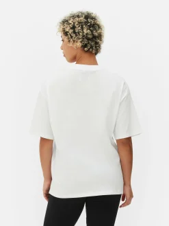 MULHER Primark Tops E T-Shirts^T-shirt Corte Grande Disney Tim Burton O Estranho Mundo De Jack