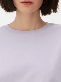 MULHER Primark Tops E T-Shirts^T-shirt Corte Largo Grande