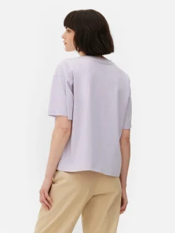 MULHER Primark Tops E T-Shirts^T-shirt Corte Largo Grande