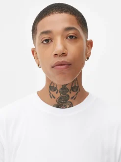 Primark Tops E T-Shirts^T-shirt Corte Regular Decote Redondo