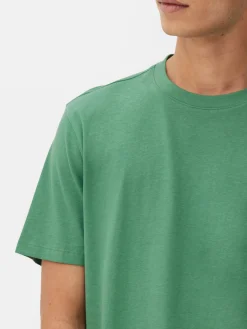 Primark Tops E T-Shirts^T-shirt Corte Regular Decote Redondo