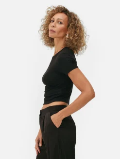 MULHER Primark Tops E T-Shirts^T-shirt Curta