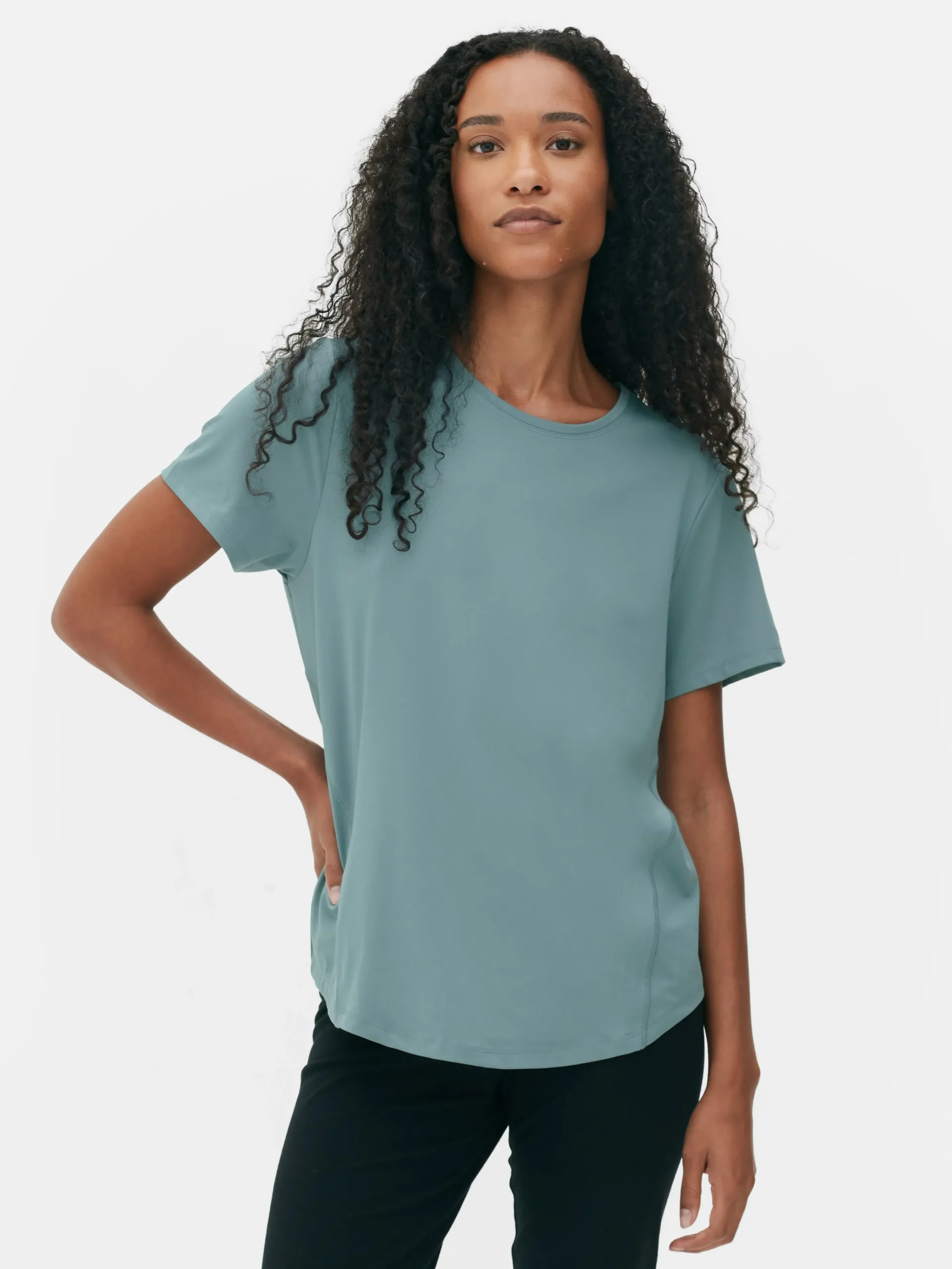 MULHER Primark Roupas De Ginásio E De Desporto^T-shirt Desportiva Gola Redonda
