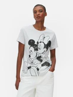 MULHER Primark Tops E T-Shirts^T-shirt Disney Mickey E Minnie