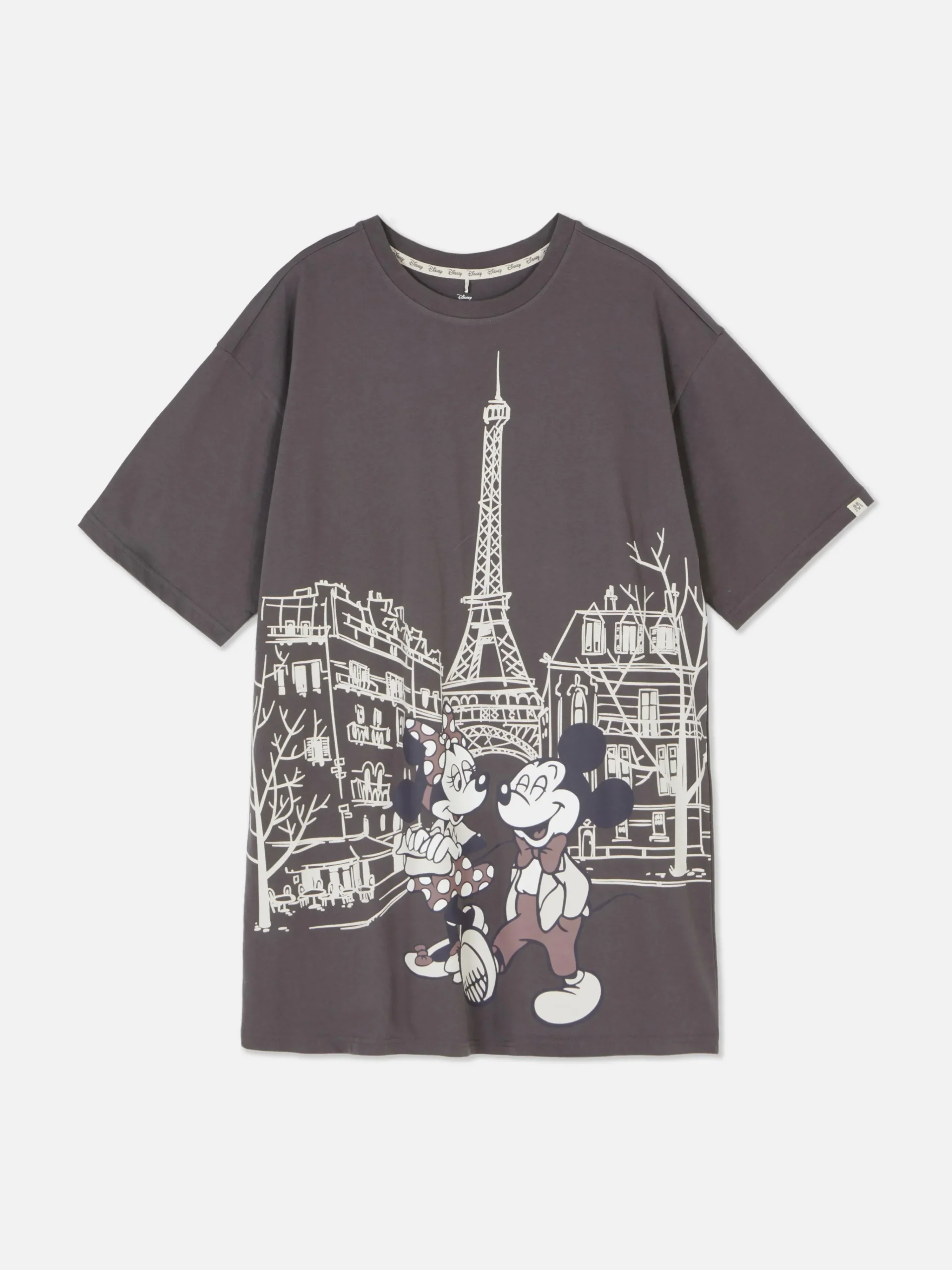 MULHER Primark Camisas De Noite E Camisas De Dormir^T-shirt Dormir Disney Mickey Mouse E Minnie Mouse Paris