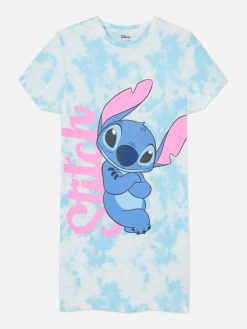 Primark Pijamas E Roupa De Dormir^T-shirt Dormir Efeito Tingido Disney Stitch