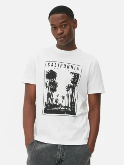 Primark Tops E T-Shirts^T-shirt Estampado Fotografia Califórnia