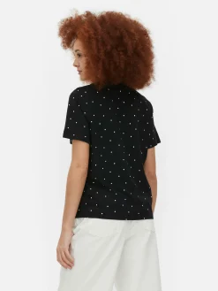 MULHER Primark Tops E T-Shirts^T-shirt Estampado Integral