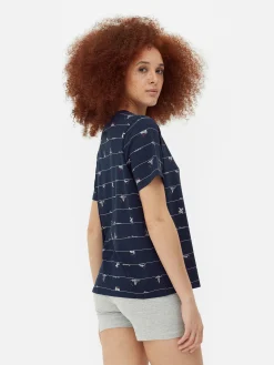 MULHER Primark Tops E T-Shirts^T-shirt Estampado Integral