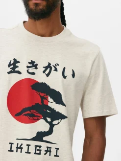 Primark Tops E T-Shirts^T-shirt Estampado árvore Japonesa