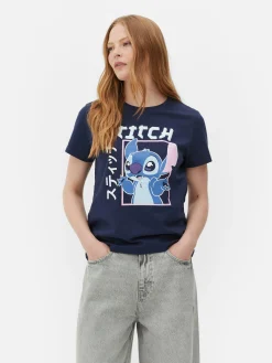 MULHER Primark Tops E T-Shirts^T-shirt Estilo Mangá Disney Lilo & Stitch