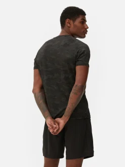 Primark Roupa De Desporto|Tops E T-Shirts^T-shirt Ginásio Gola Redonda