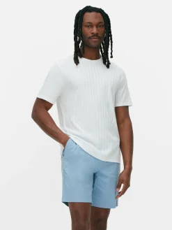 Primark Tops E T-Shirts^T-shirt Gola Redonda Canelada