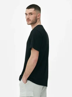 Primark Tops E T-Shirts^T-shirt Gola Redonda Canelada