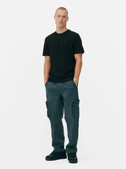 Primark Tops E T-Shirts^T-shirt Gola Redonda Corte Regular