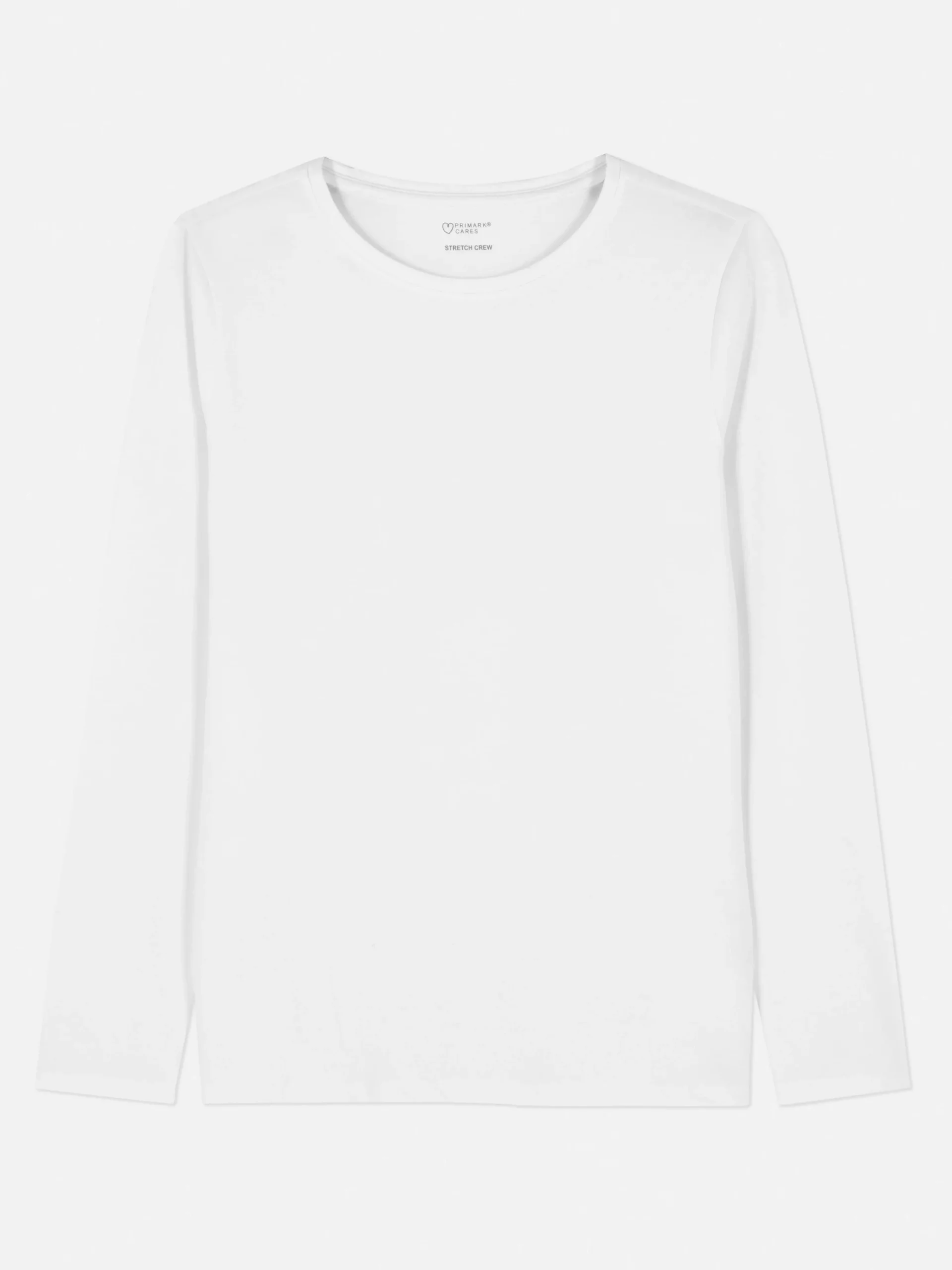 MULHER Primark Tops E T-Shirts^T-shirt Gola Redonda Elástica