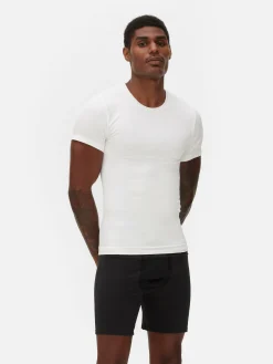 Primark Roupa Interior|Tops E T-Shirts^T-shirt Gola Redonda Modeladora