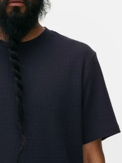 Primark Tops E T-Shirts^T-shirt Gola Redonda Waffle