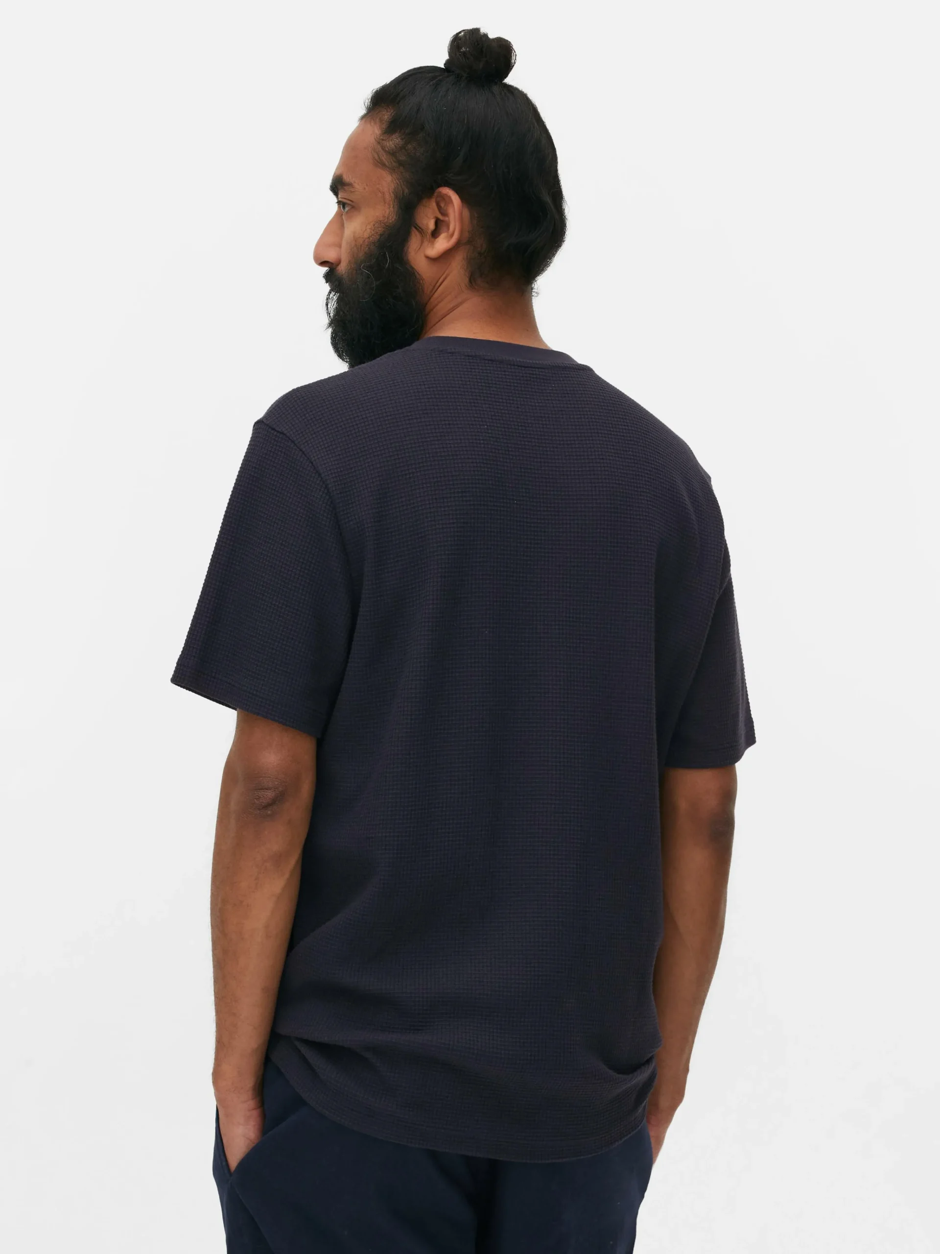 Primark Tops E T-Shirts^T-shirt Gola Redonda Waffle