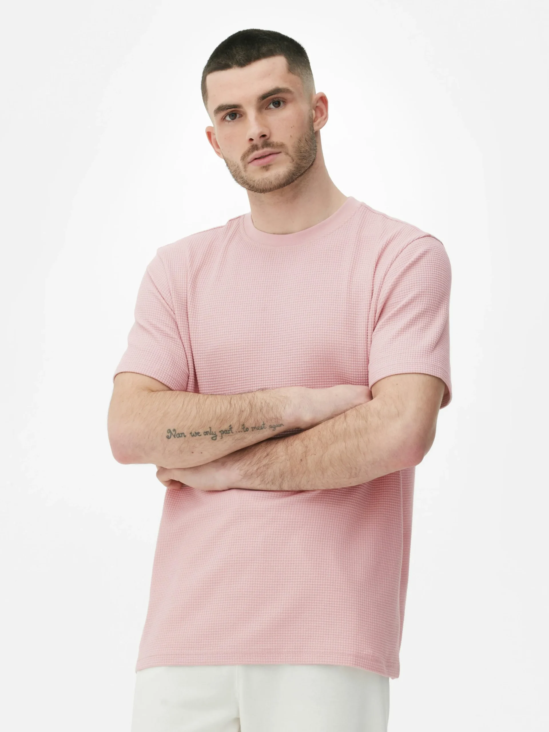 Primark Tops E T-Shirts^T-shirt Gola Redonda Waffle