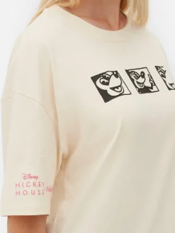 MULHER Primark Tops E T-Shirts^T-shirt Grande Disney Mickey Mouse X Keith Haring