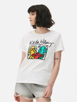 MULHER Primark Tops E T-Shirts^T-shirt Gráfica Keith Haring