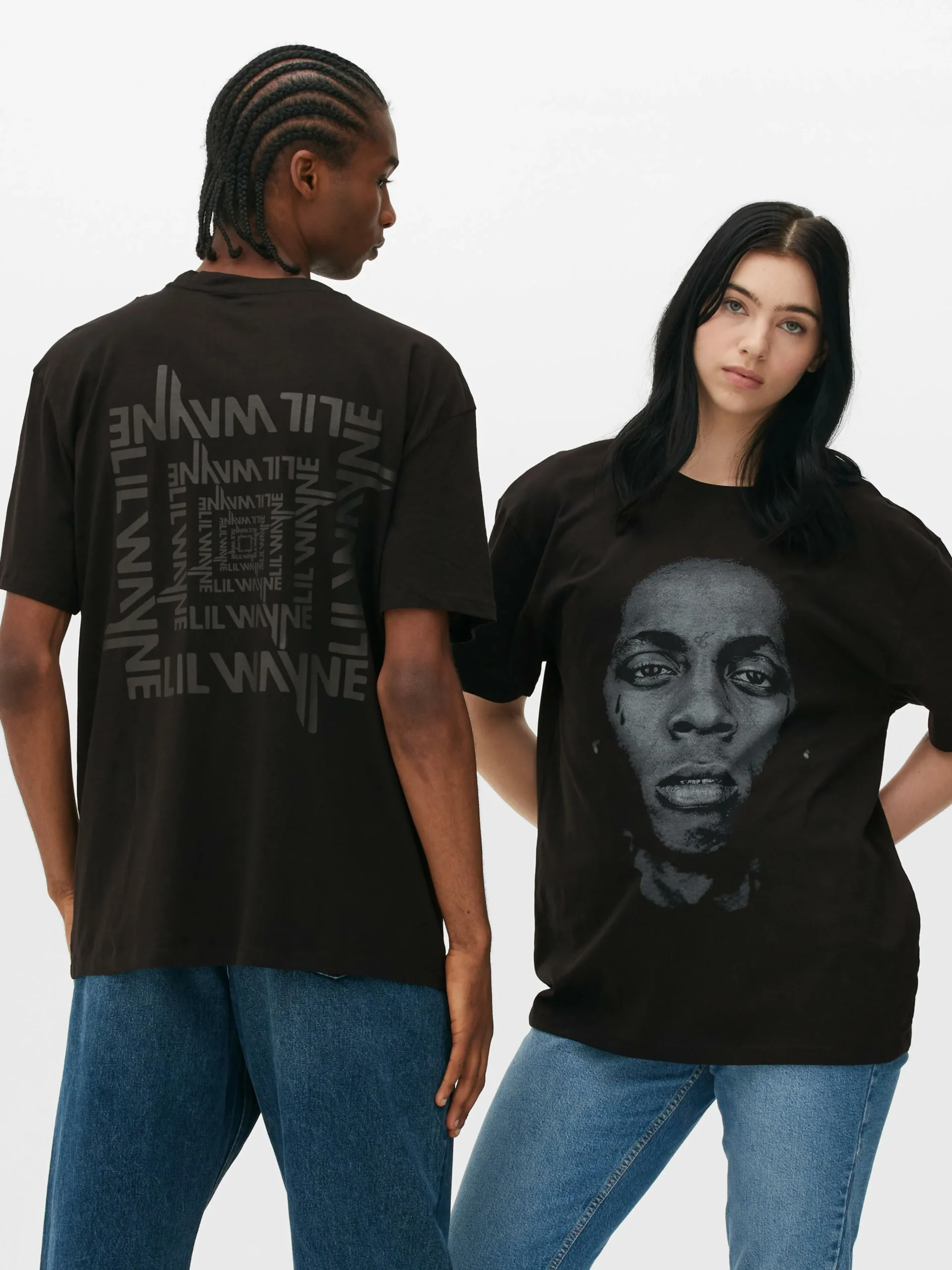 MULHER Primark Camisolas E T-Shirts Com Estampado Gráfico|Tops E T-Shirts^T-shirt Gráfica Lil Wayne