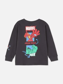 Primark Tops E T-Shirts^T-shirt Gráfica Manga Comprida MARVEL Vingadores