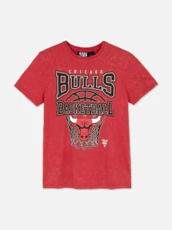 Primark Tops E T-Shirts^T-shirt Gráfica NBA Chicago Bulls