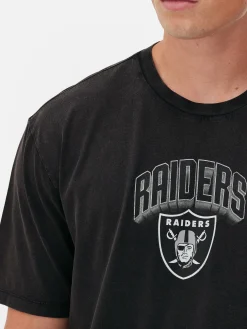 Primark Camisolas E T-Shirts Com Estampado Gráfico|Tops E T-Shirts^T-shirt Gráfica NFL Las Vegas Raiders