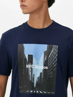 Primark Tops E T-Shirts^T-shirt Gráfica NYC Studios