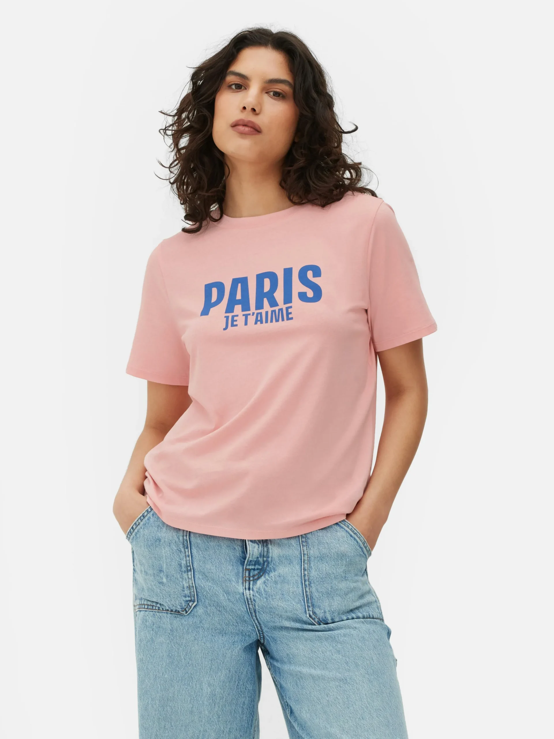 MULHER Primark Tops E T-Shirts^T-shirt Gráfica Paris