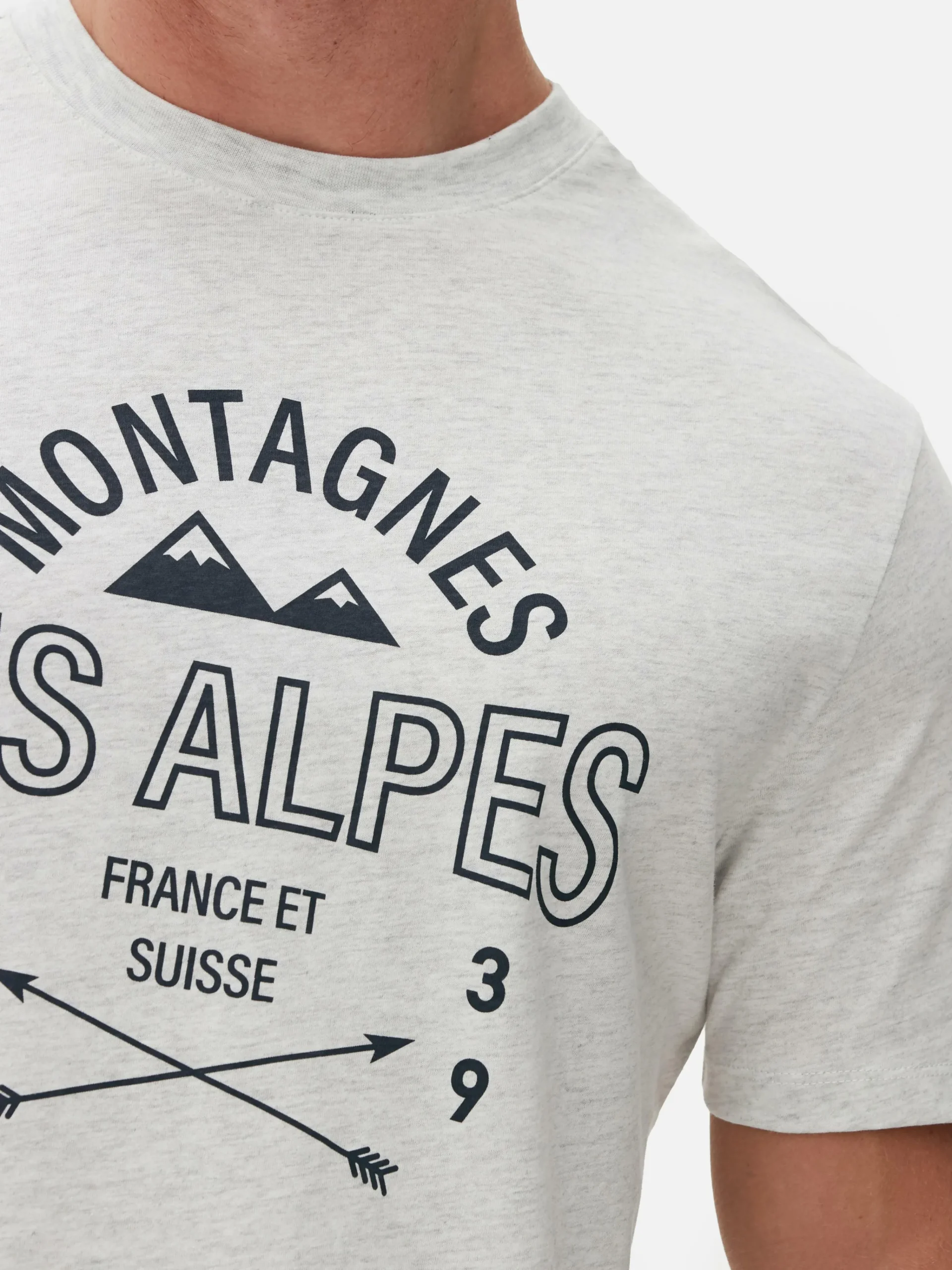 Primark Tops E T-Shirts^T-shirt Gráfico Les Alps