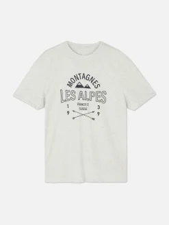 Primark Tops E T-Shirts^T-shirt Gráfico Les Alps