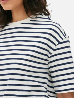 MULHER Primark Tops E T-Shirts^T-shirt Larga Manga Curta